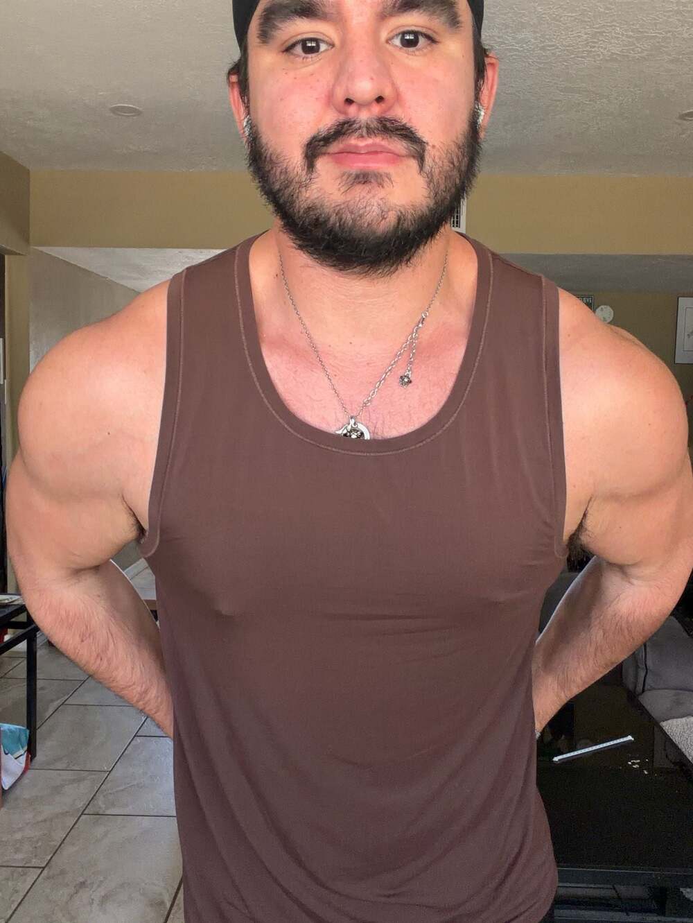 SKIMS Modal Tank Top Brown Size L